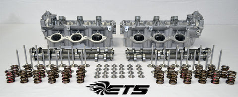 ETS CNC Ported Cylinder Heads Nissan GTR (VR38DETT R35)