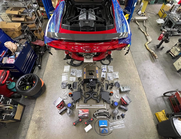 Audi R8 Performance Packages – English Racing